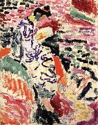 Henri Matisse Woman in a Japanese Robe oil painting reproduction
